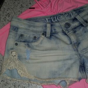 *️⃣Rue 21 Jeans shorts